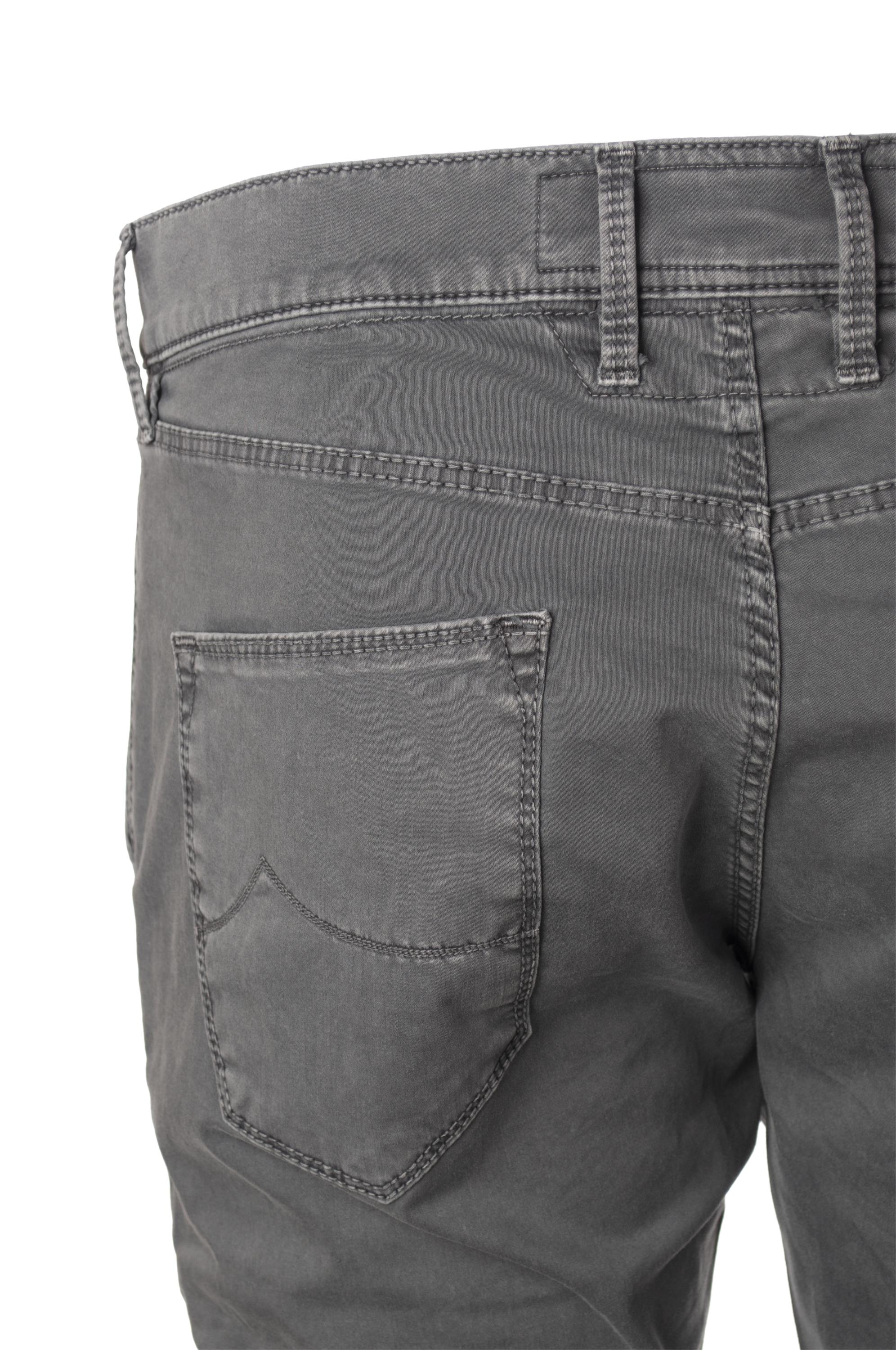 Pantalone chino dritto grigio Jacob Cohen visto frontalmente da solo