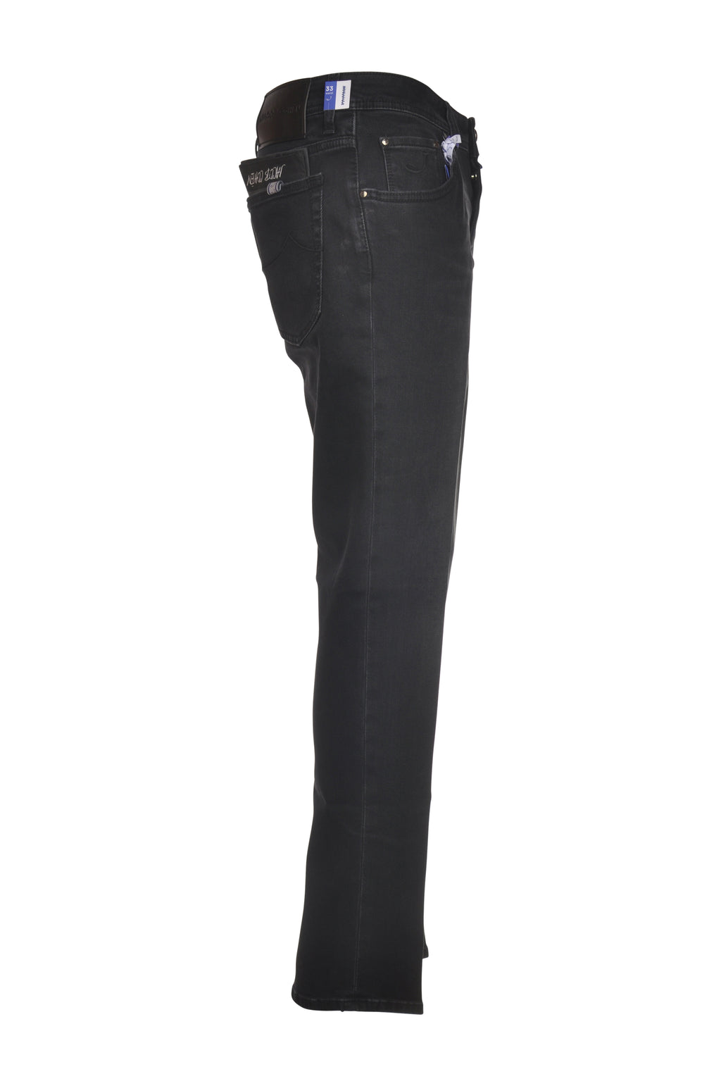 Jeans da solo da dietro jeans gamba stretta d nero Jacob Cohen