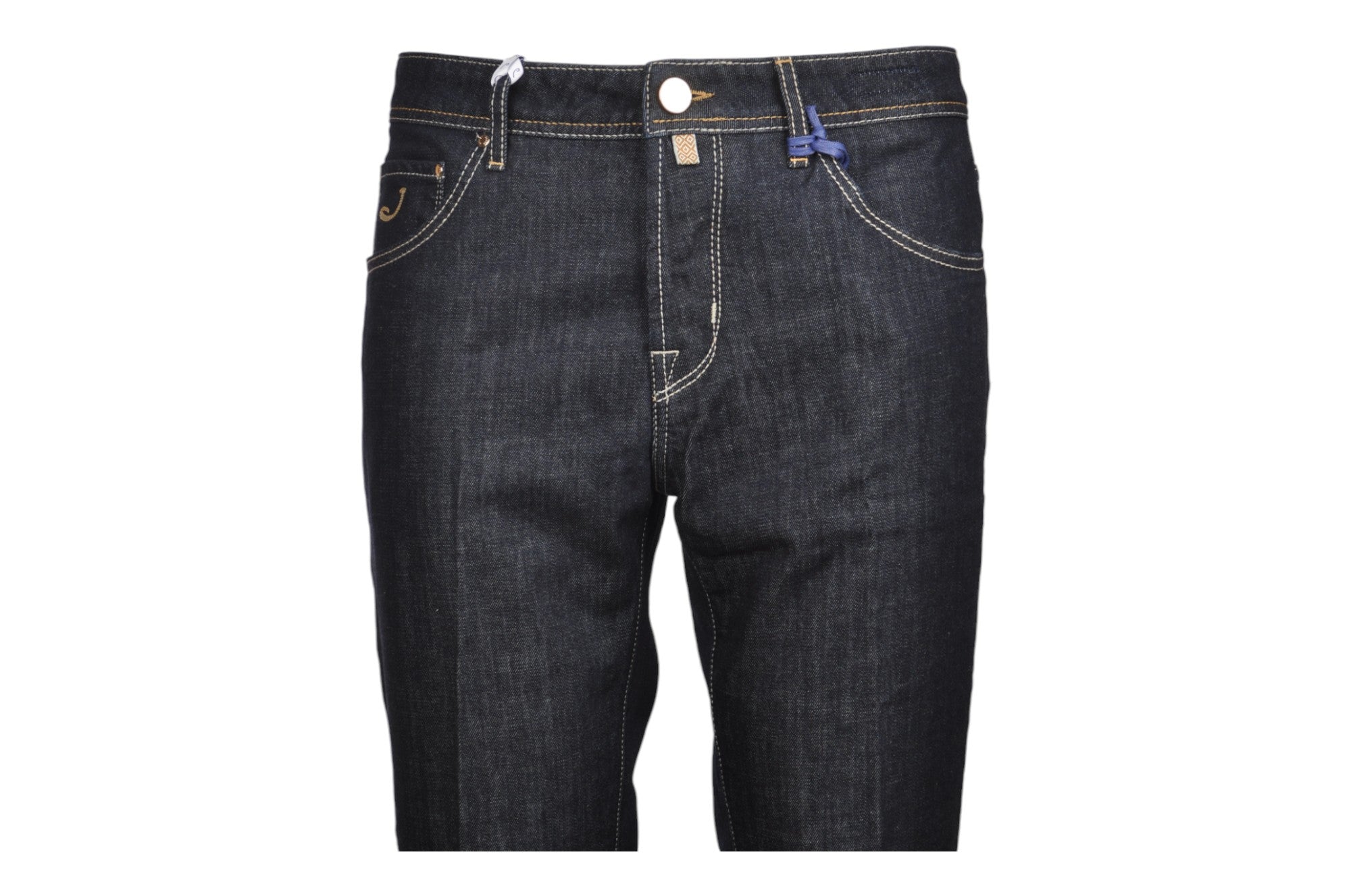 Jeans da solo da dietro jeans slim fit d lav blu scur Jacob Cohen