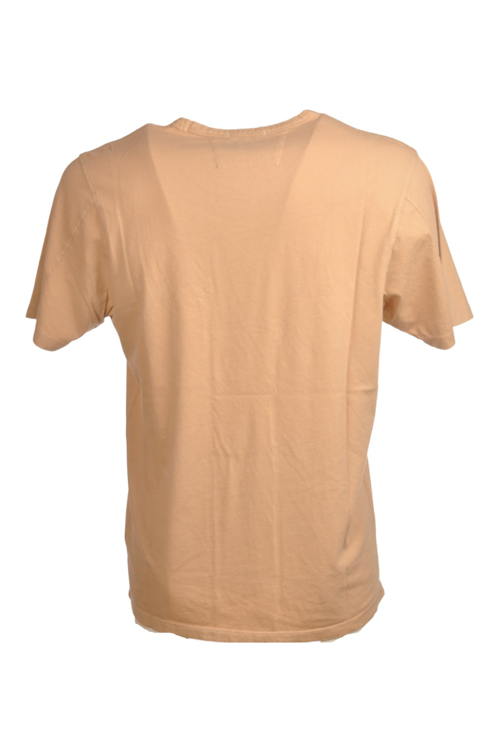 t-shirt beige nan logo Scritta Taschino con dettagli chiari