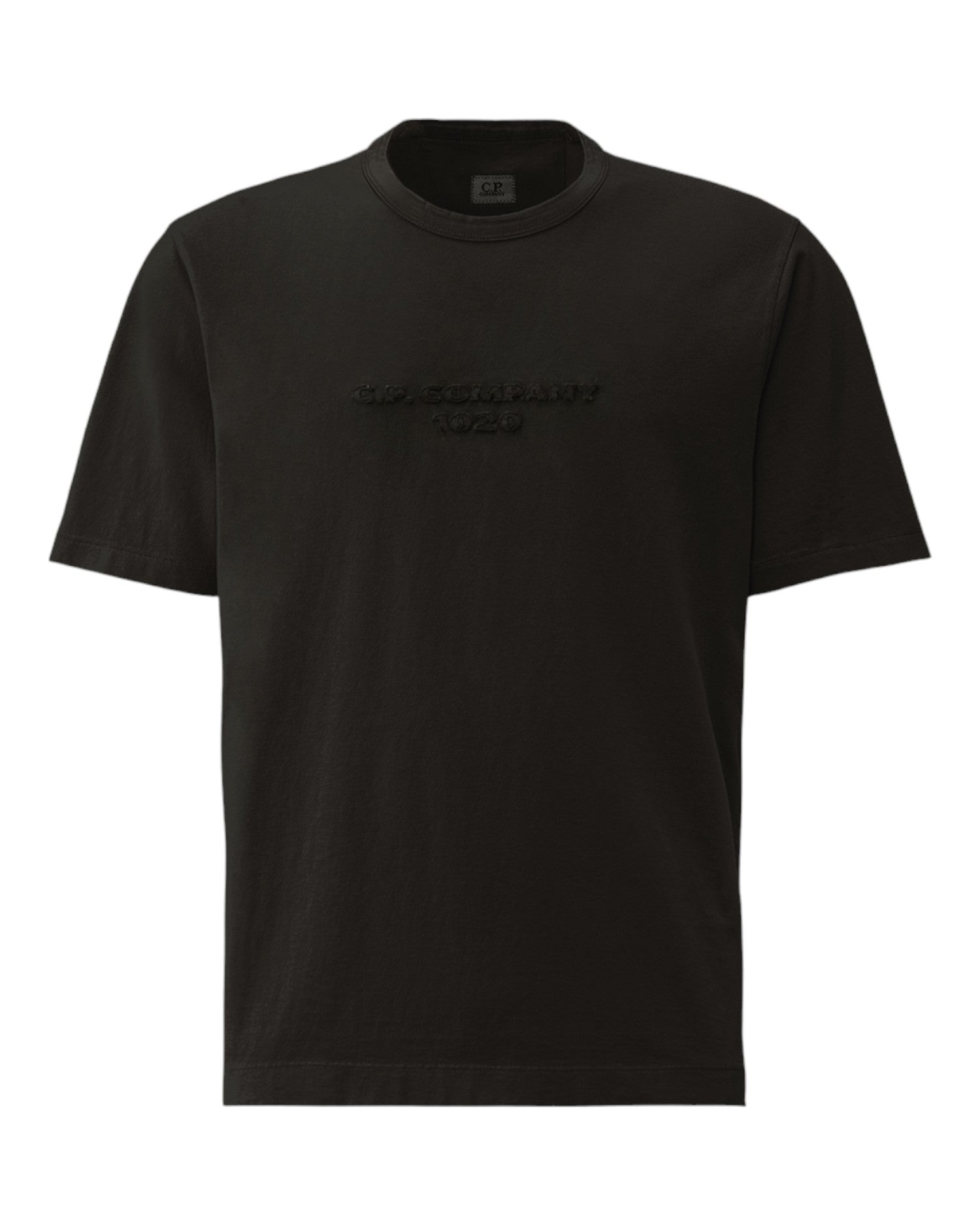 t-shirt nero nan vista posteriore logo Stampa jersey con dettagli chiari