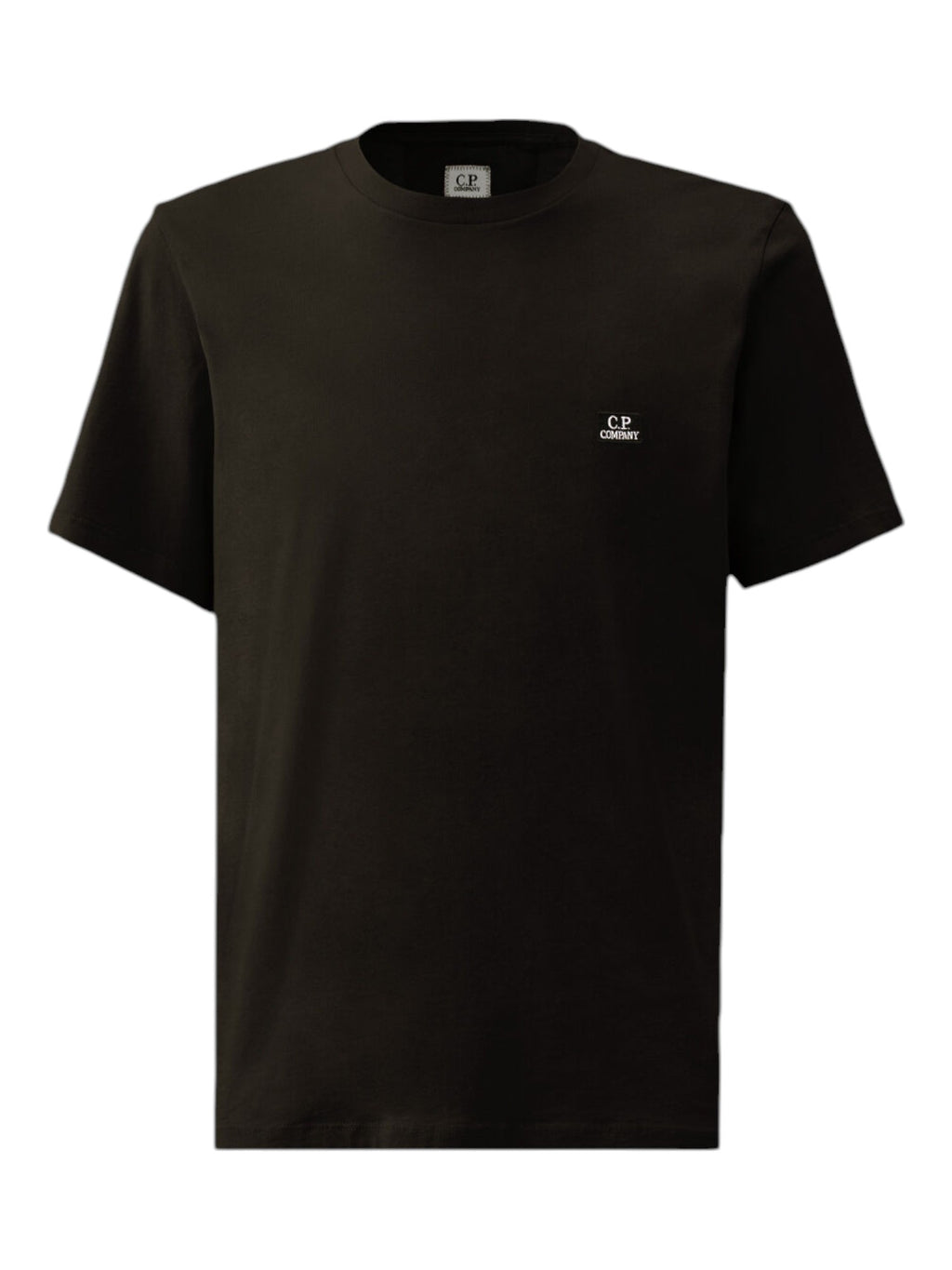 t-shirt nero nan logo ricamato logo patch logo Ricamato Patch cotone