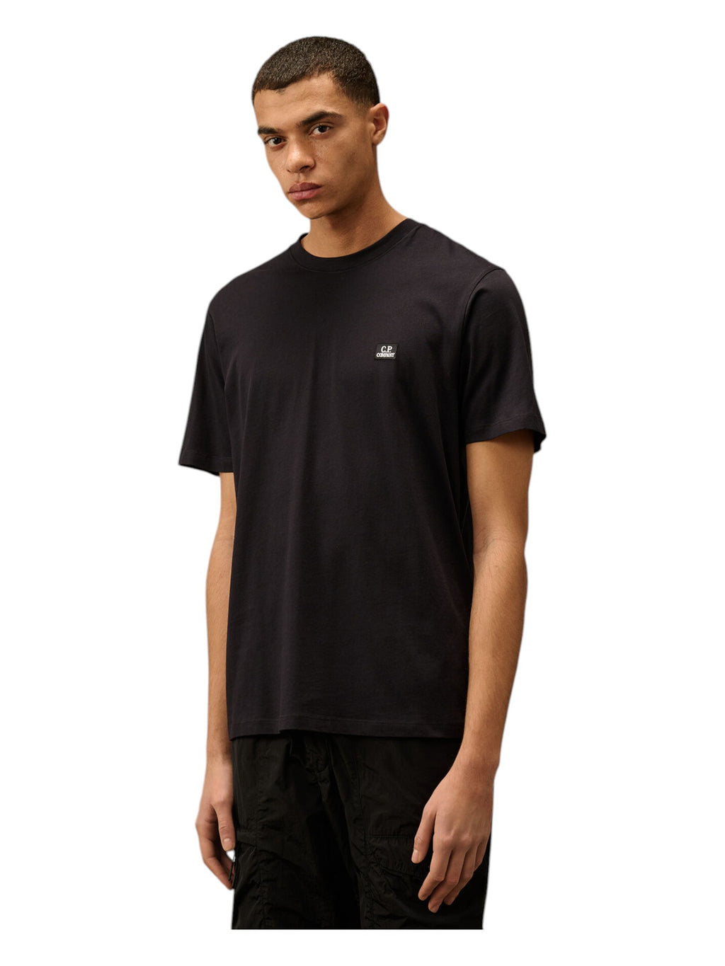 Dettaglio logo ricamato su t-shirt blu nan logo ricamato logo patch logo Ricamato Patch cotone