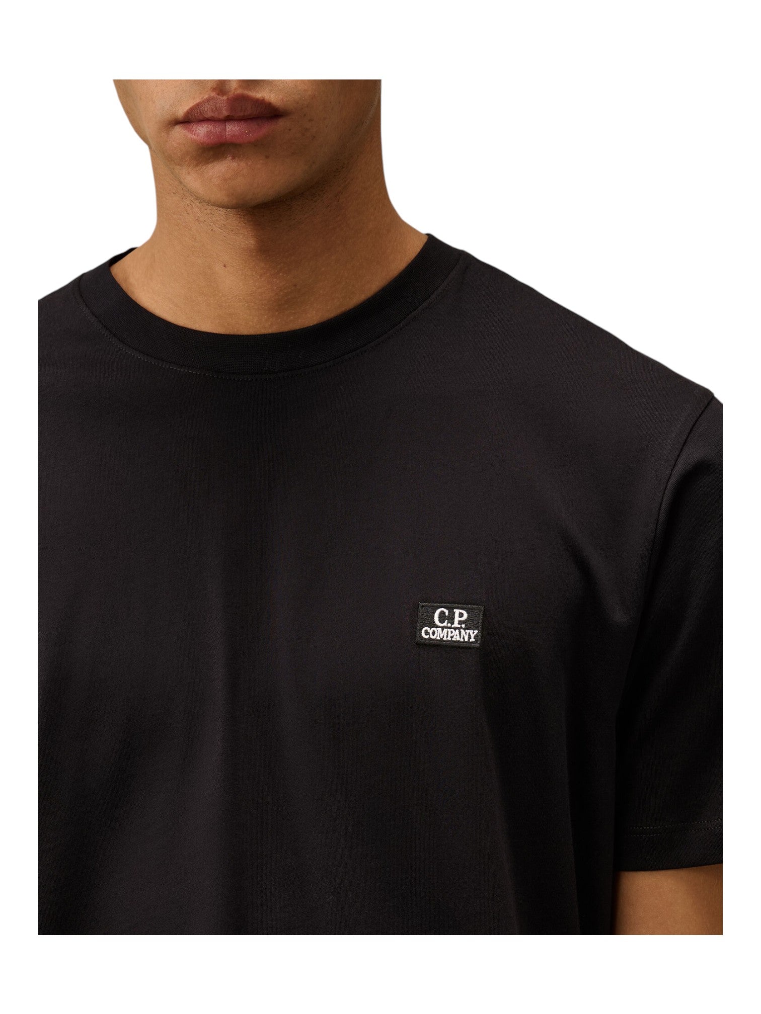 t-shirt blu nan logo ricamato logo patch logo Ricamato Patch cotone