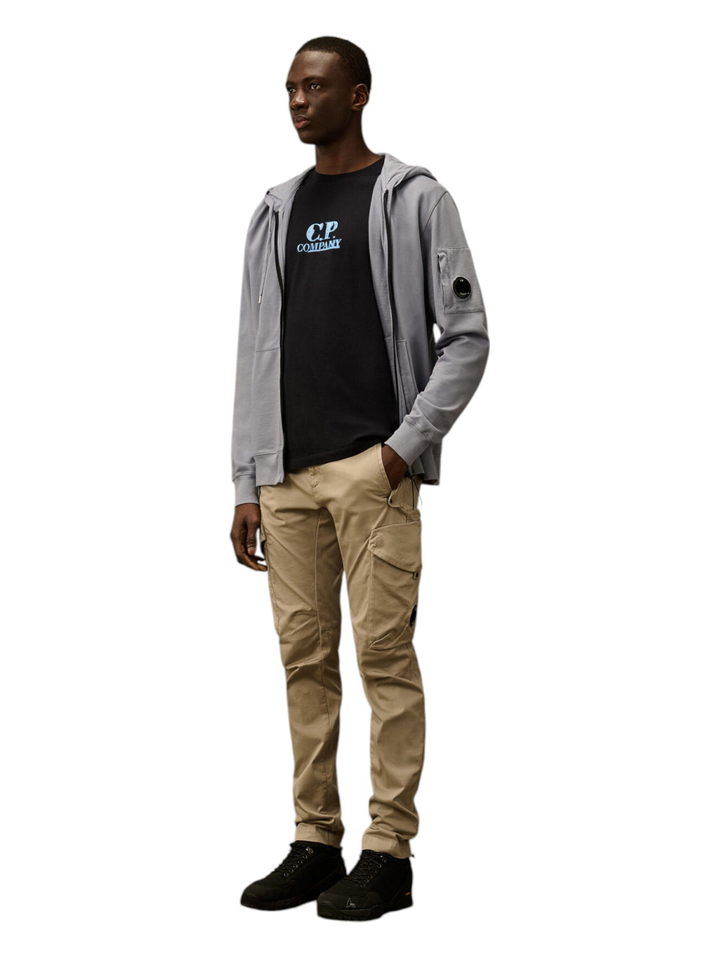 t-shirt blu nan Stampa Grafica cotone con dettagli chiari