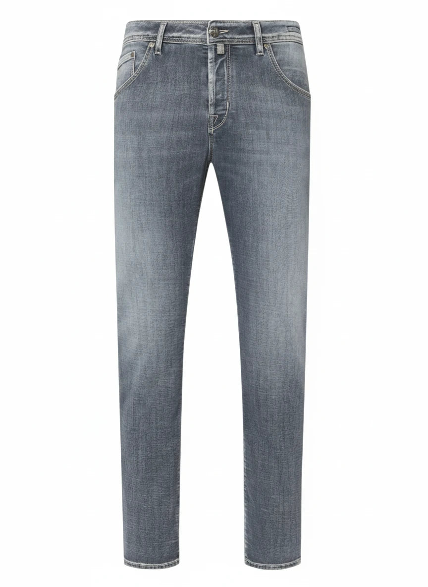 Jeans da solo da dietro jeans slim fit d grigio chiar Jacob Cohen