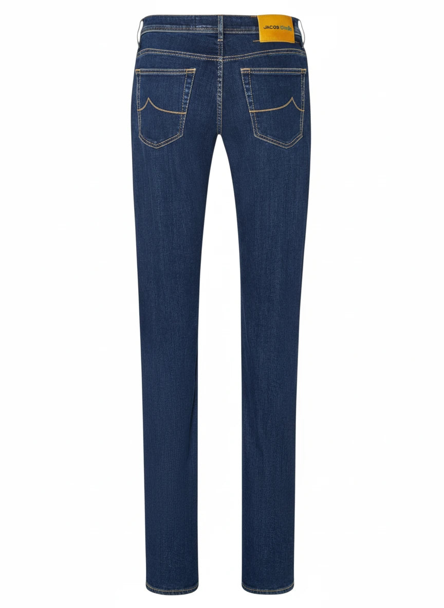 Detail of jeans super slim‑fit l a v scuro Jacob Cohen in premium fabric