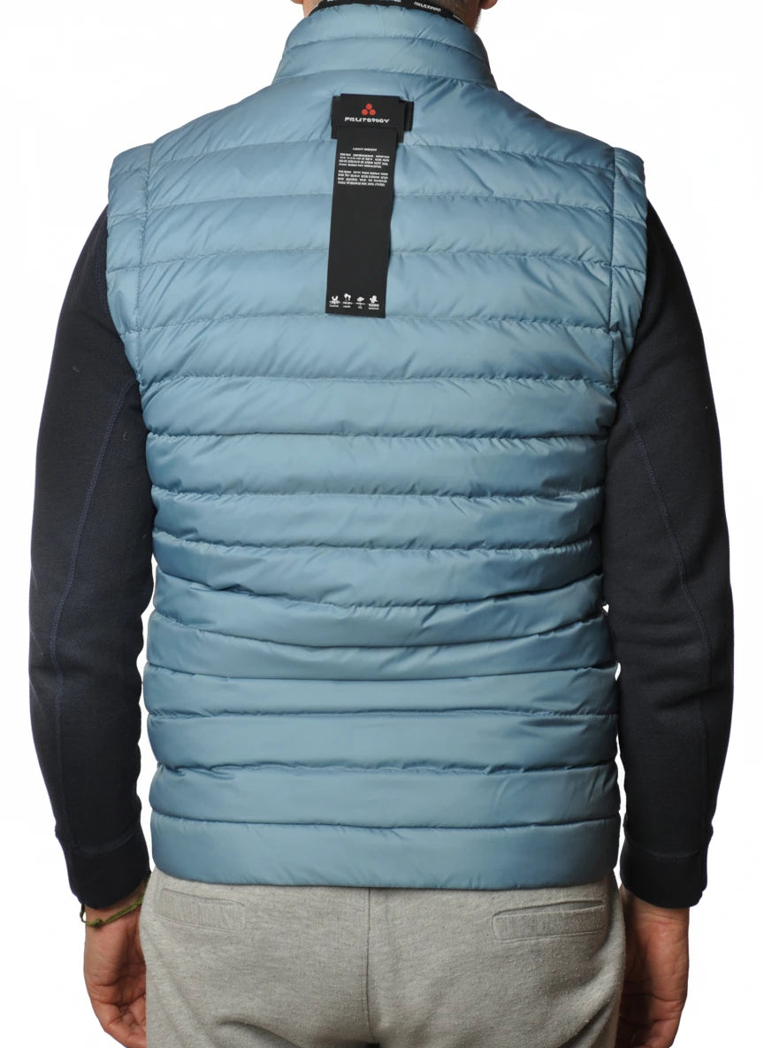 vista del gilet cartazucchero con senza maniche Peuterey in fibra sintetica