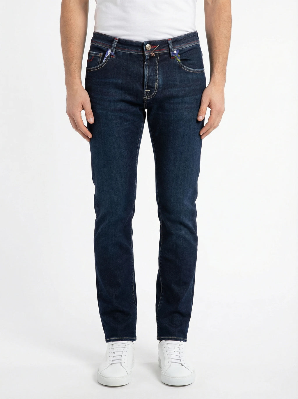 Model 45 jeans slim fit wash dark Jacob Cohen denim