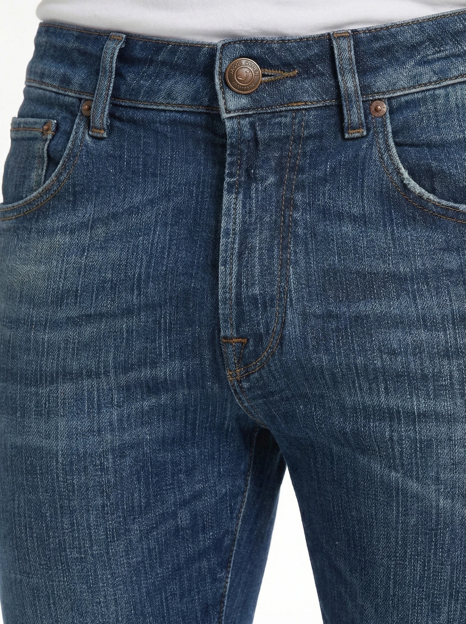 Model 45 jeans slim leg 4601 Jacob Cohen in fine fabric