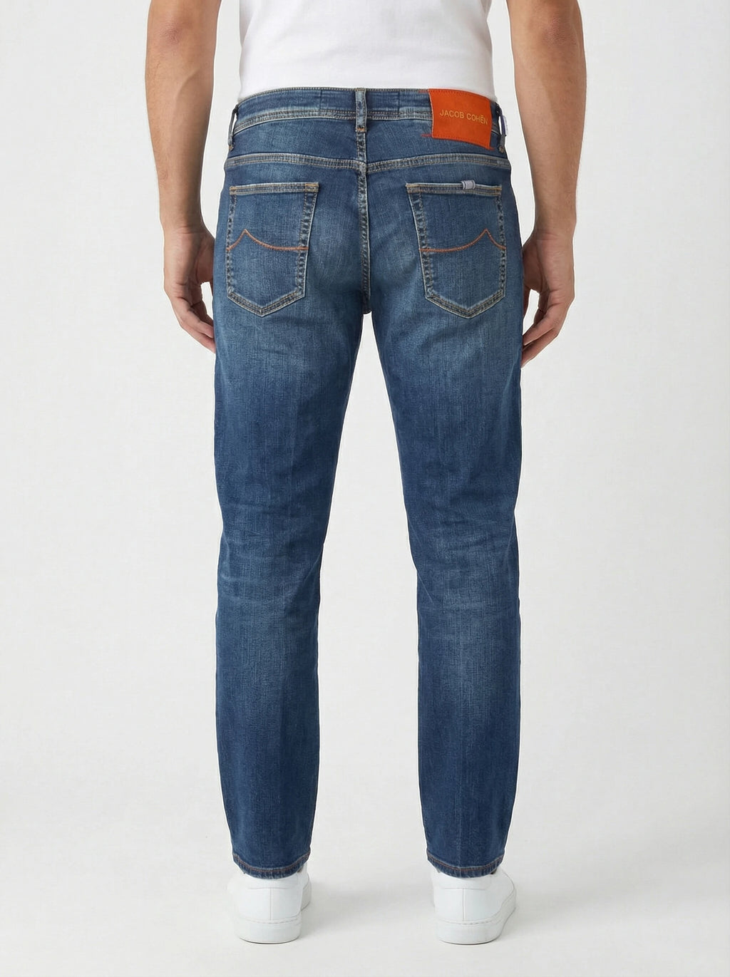 Jeans da solo frontale jeans slim fit d l a v medio Jacob Cohen
