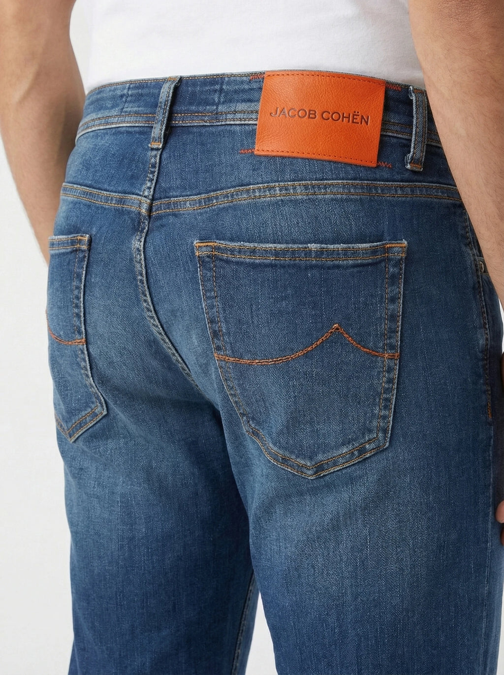 Jeans da solo da dietro jeans slim fit d l a v medio Jacob Cohen