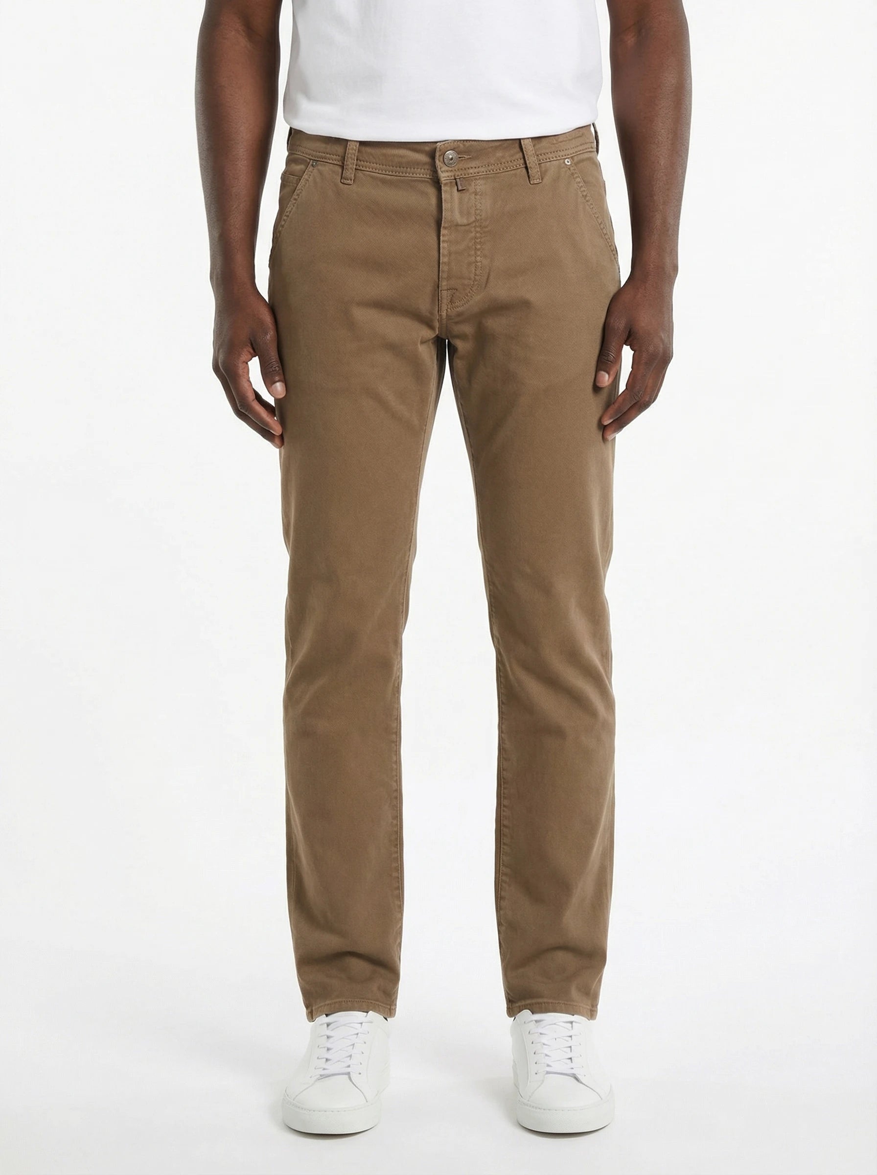 Pantalone leonard slim fit Jacob Cohen visto frontalmente da solo