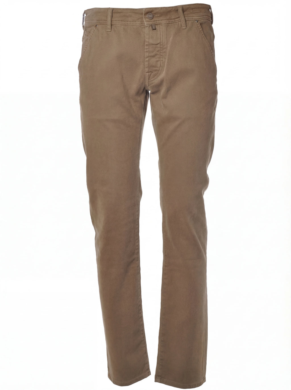 Close-up della salpa in cavallino del pantalone Leonard slim fit Jacob Cohen