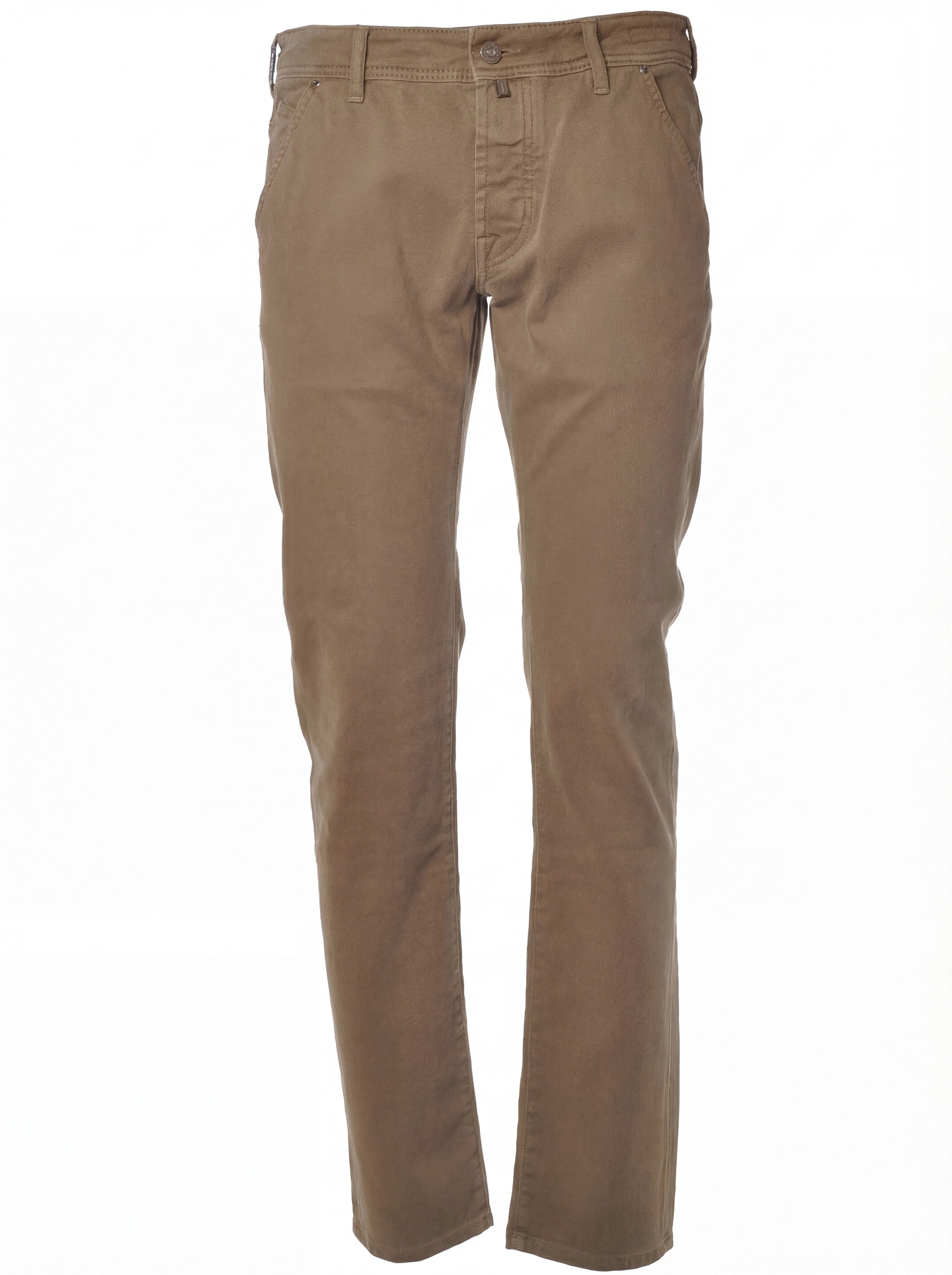 Close-up della salpa in cavallino del pantalone Leonard slim fit Jacob Cohen