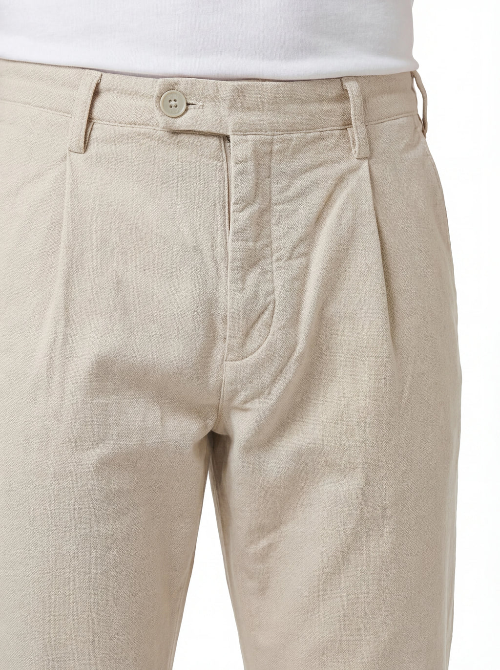 Back view of the pants Henry slim white Jacob Cohen