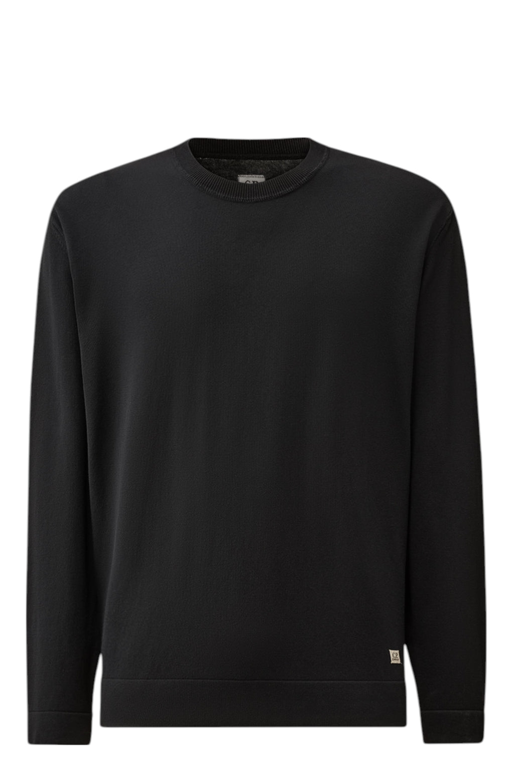 Maglia girocollo vista da dietro, maglia girocollo blu C.P. Company da uomo