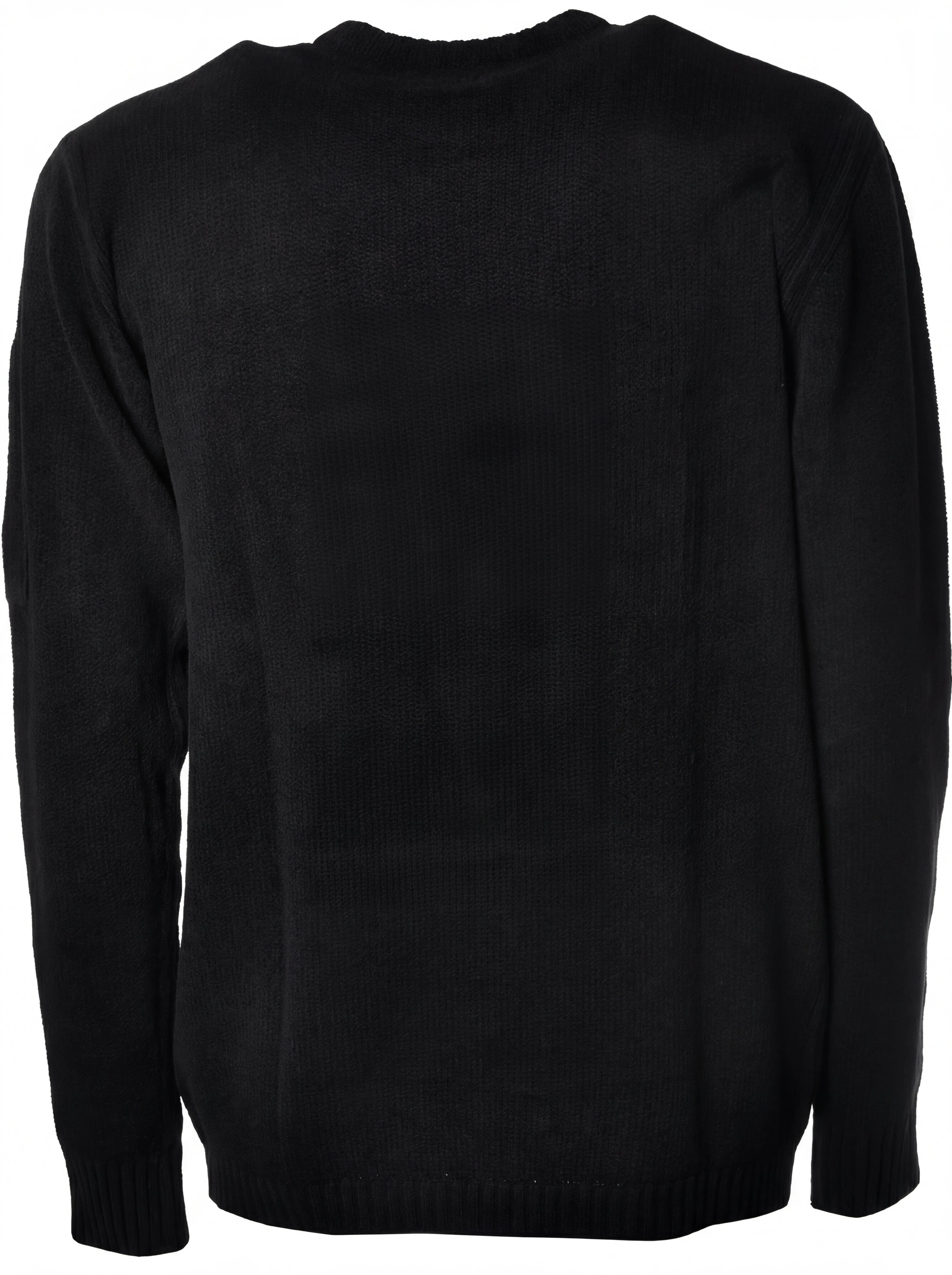 Dettaglio maglia girocollo blu taschino C.P. Company da uomo in ciniglia