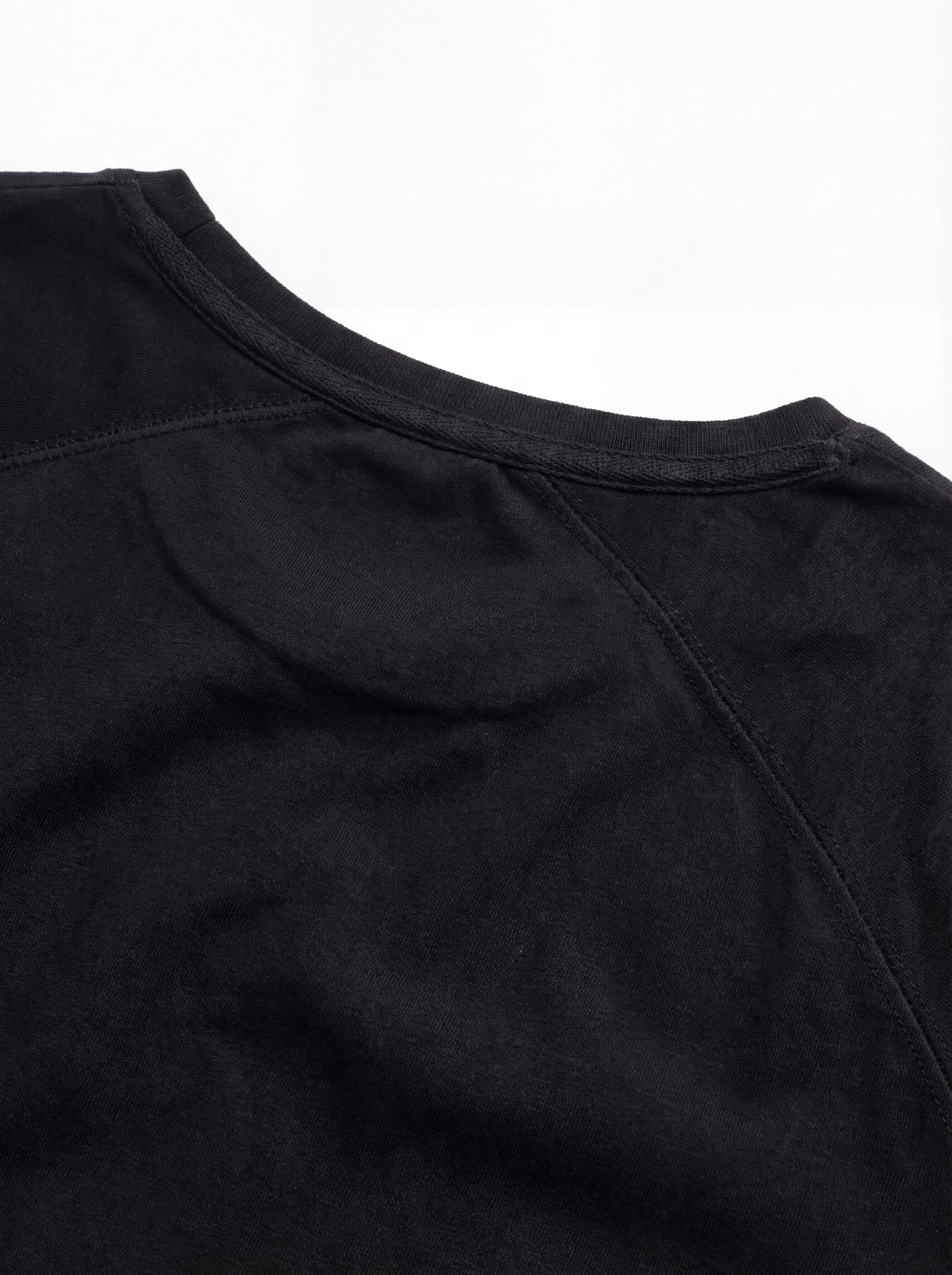 t-shirt blu nan vista posteriore Stampa con dettagli chiari